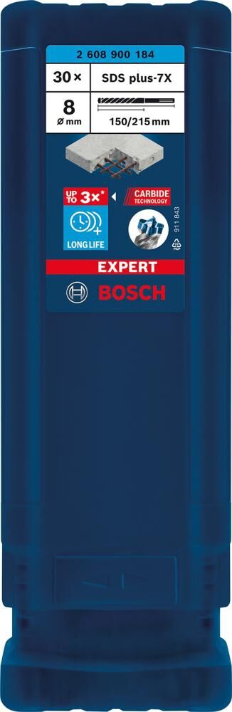 BOSCH Hammerbohrer SDS-plus 7x 8x150x215mm 30 St EXPERT