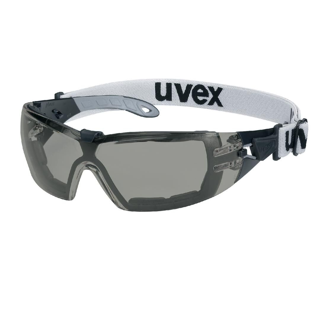 UVEX Schutzbrille pheos guard extr. AS AF grau 23% schwarz/grau 9192.181