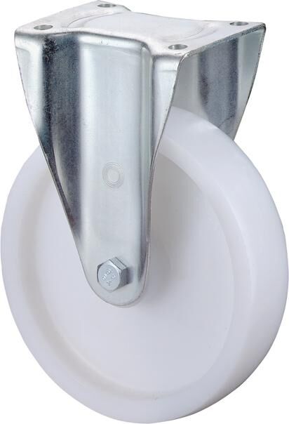 Bockrolle 150 mm LG. R Schwer Verz Kunstoffrad