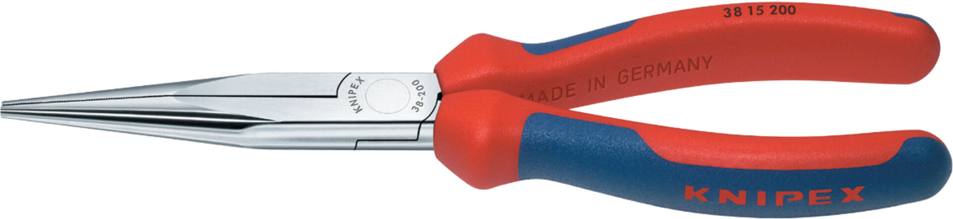 KNIPEX 38 15 200 Mechanikerzange mit Mehrko.-Hülle verchromt 200 mm