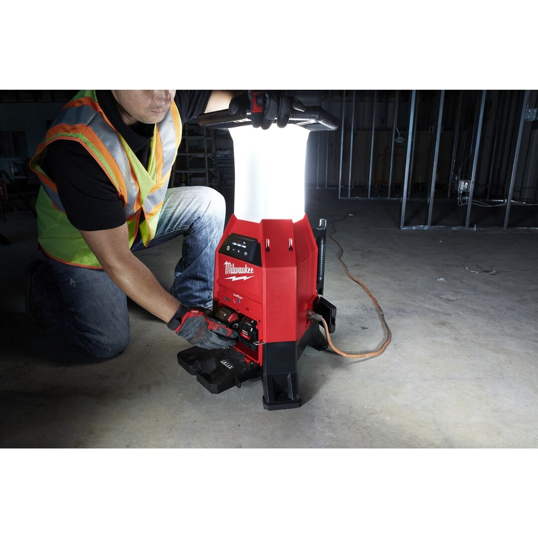 MILWAUKEE Akku-Bauleuchte M18 ONESLDP-0 9.000 Lumen solo MILWAUKEE Akku-Bauleuchte M18 ONESLDP-0 9.000 Lumen solo