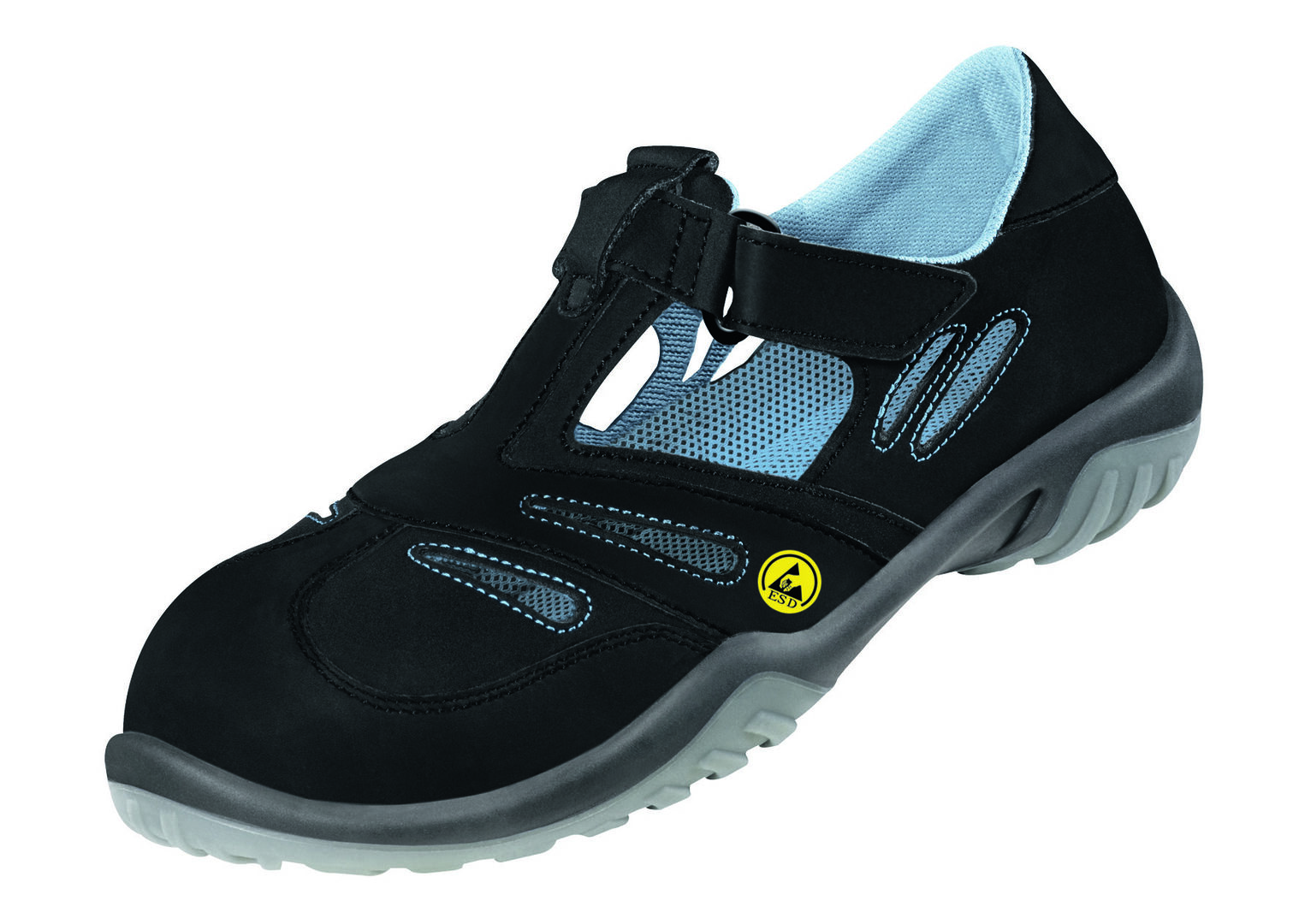 ATLAS Sicherheitssandale GX 350 black SPORTLINE, S1, SRC, ESD, Gr. 36
