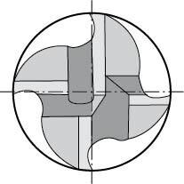 FORMAT Schaftfräser DIN844L PM TiALN 10,0mm FORMAT Schaftfräser DIN844L PM TiALN 10,0mm