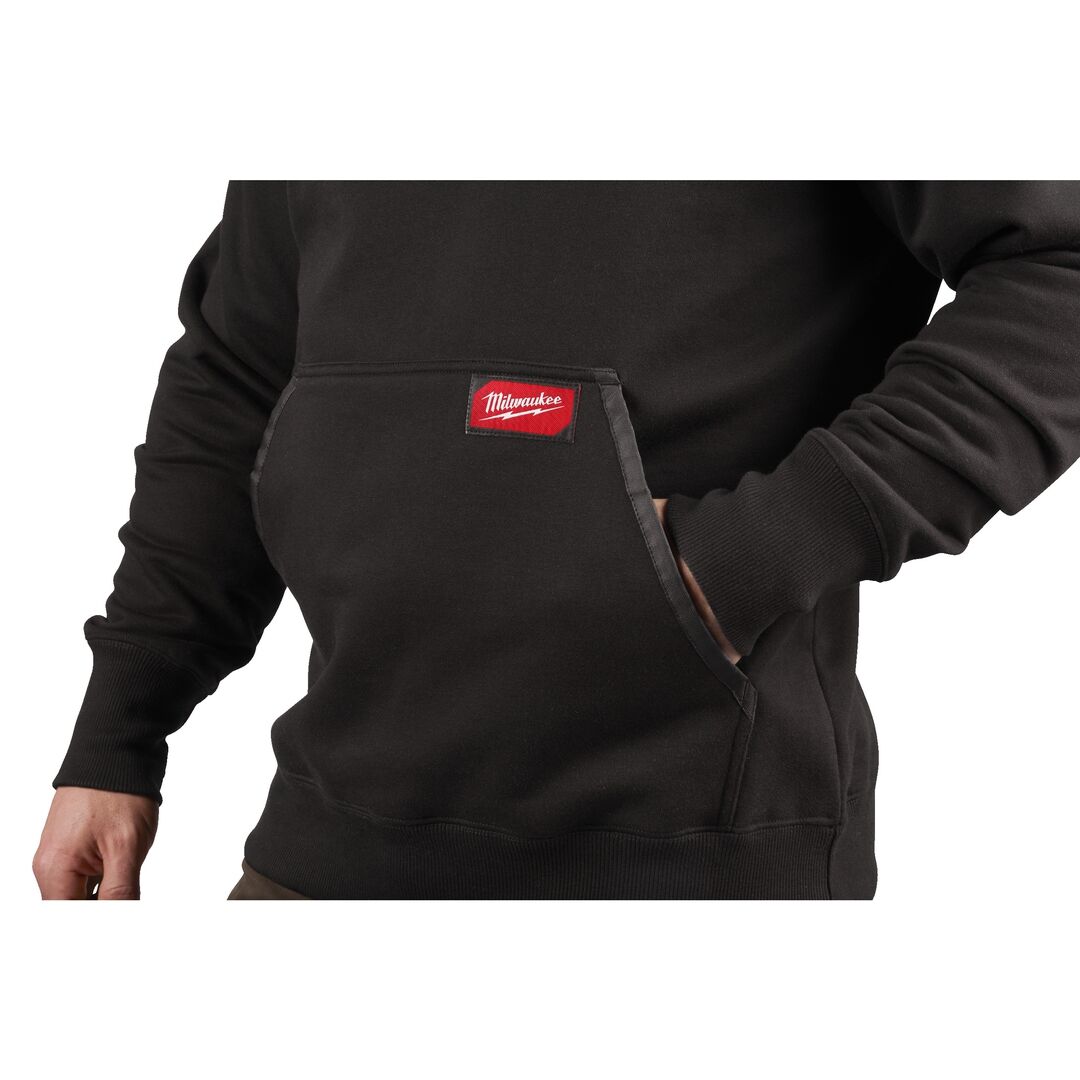 MILWAUKEE Kapuzenpullover WHB schwarz Gr. S MILWAUKEE Kapuzenpullover WHB schwarz Gr. S