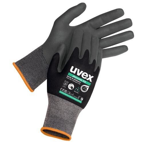 UVEX Montage-Handschuh phynomic XG planet Gr. 3 Schaumbesch. schw 6007.0