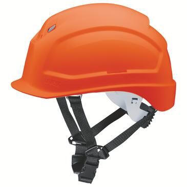 UVEX Schutzhelm pheos S-KR 9772 kurzer Schirm, Drehrad, orange