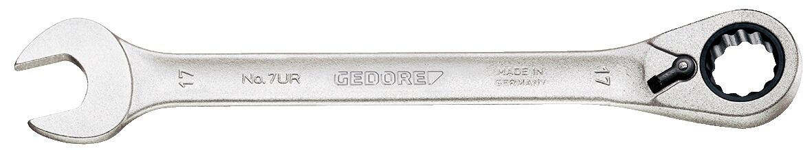 GEDORE Maulschlüssel mit Ringratsche 7 UR 8 2297256 GEDORE Maulschlüssel mit Ringratsche 7 UR 8 2297256