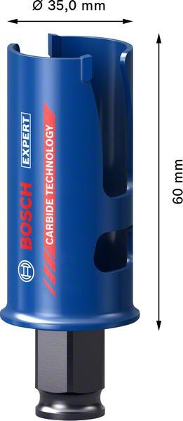 BOSCH Lochsäge EXPERT ConstructionMat 35 mm