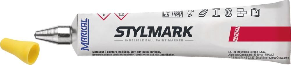 MARKAL Tubenschreiber STYLMARK gelb 50ml Tube