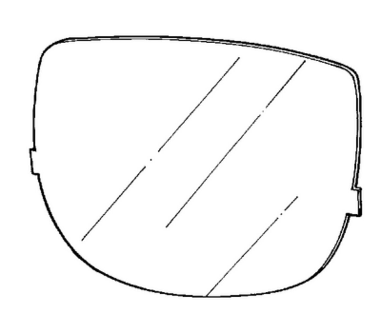 3M Vorsatzscheibe außen Standard Standard 10St. 3M Vorsatzscheibe außen Standard Standard 10St.