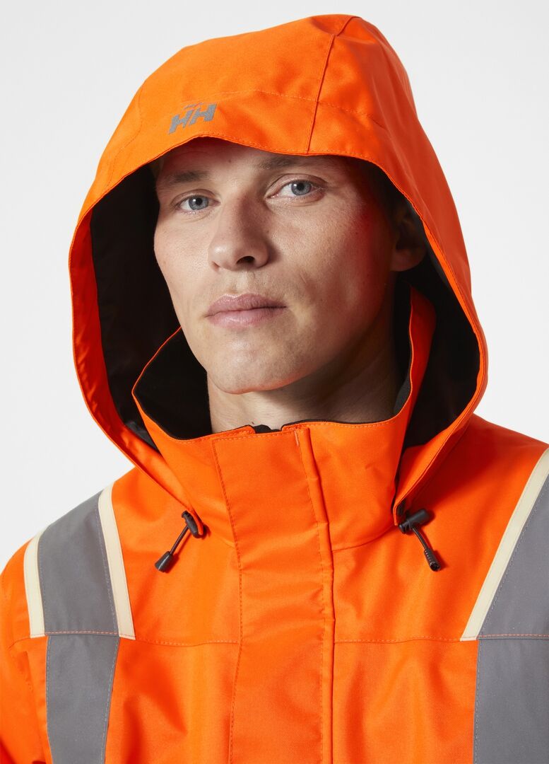 HELLY HANSEN UC-ME Shell Jacke Orange/Ebony Gr.2XL HELLY HANSEN UC-ME Shell Jacke Orange/Ebony Gr.2XL