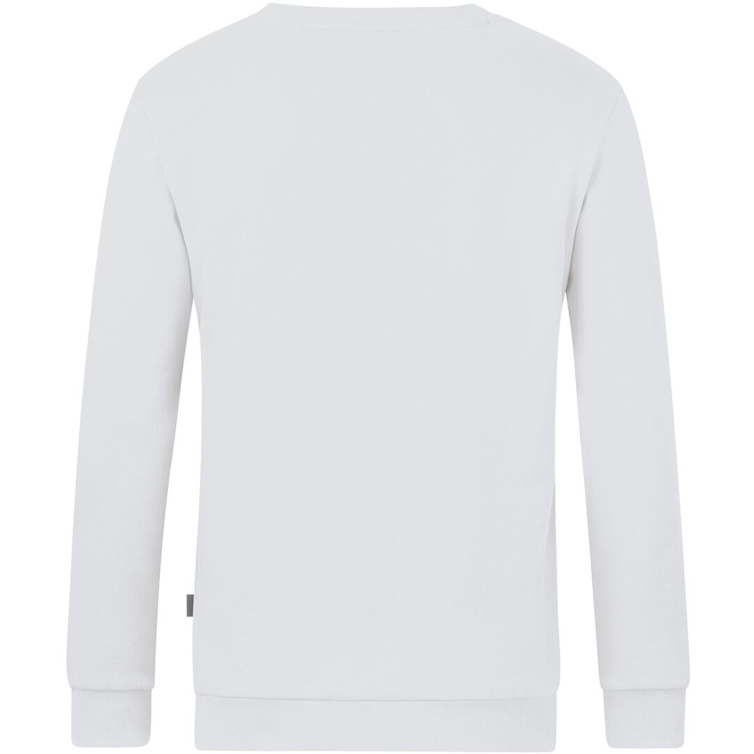 JAKO Sweat Organic Unisex C8820, Gr. M weiß