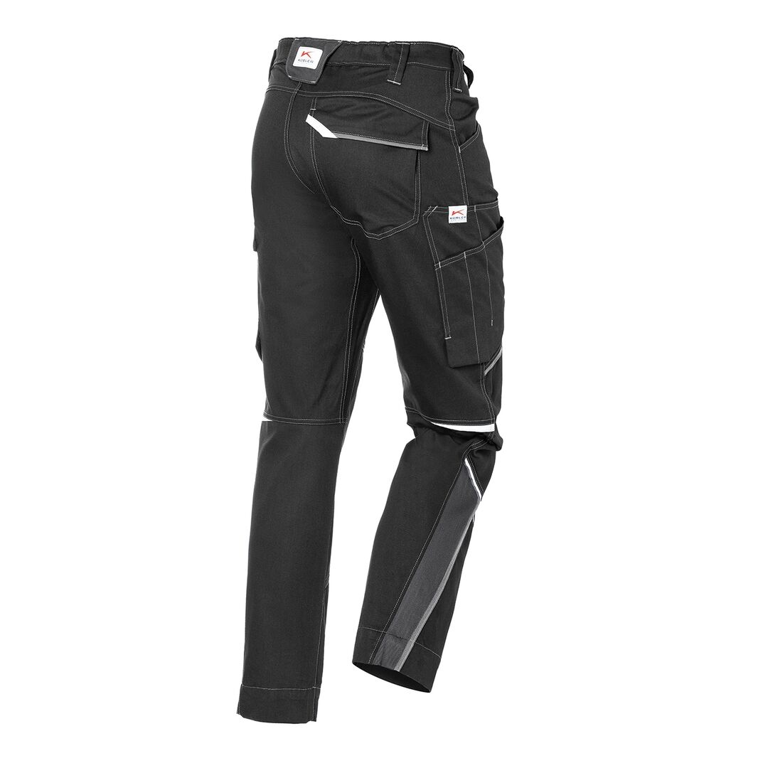 KÜBLER ICONIQ Hose schwarz/anthrazit, Gr.50