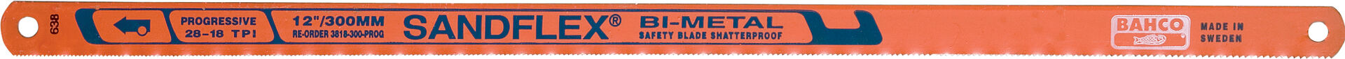 BAHCO Handsägeblatt Sandflex 300mm progressiv BAHCO Handsägeblatt Sandflex 300mm progressiv