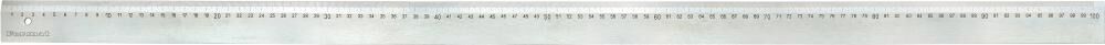FORMAT Stahllineal 1000 x 40 x 5 mm