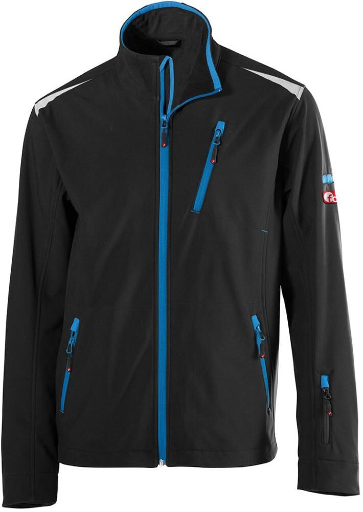 FORTIS Jacke 24 schwarz/türkis Gr. M