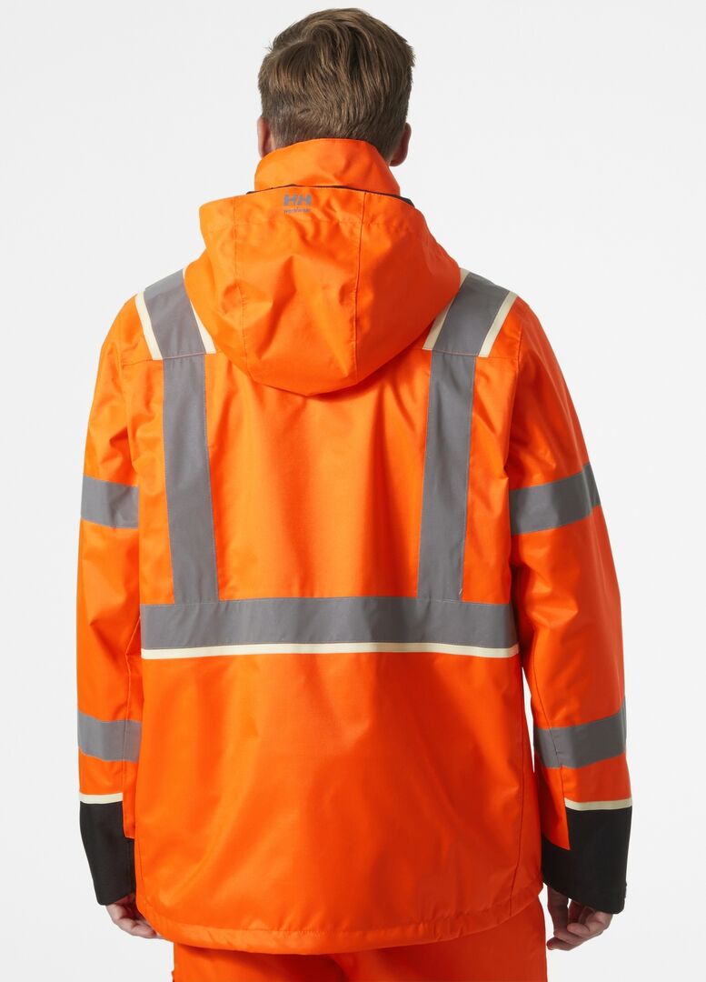 HELLY HANSEN UC-ME Shell Jacke Orange/Ebony Gr.2XL HELLY HANSEN UC-ME Shell Jacke Orange/Ebony Gr.2XL