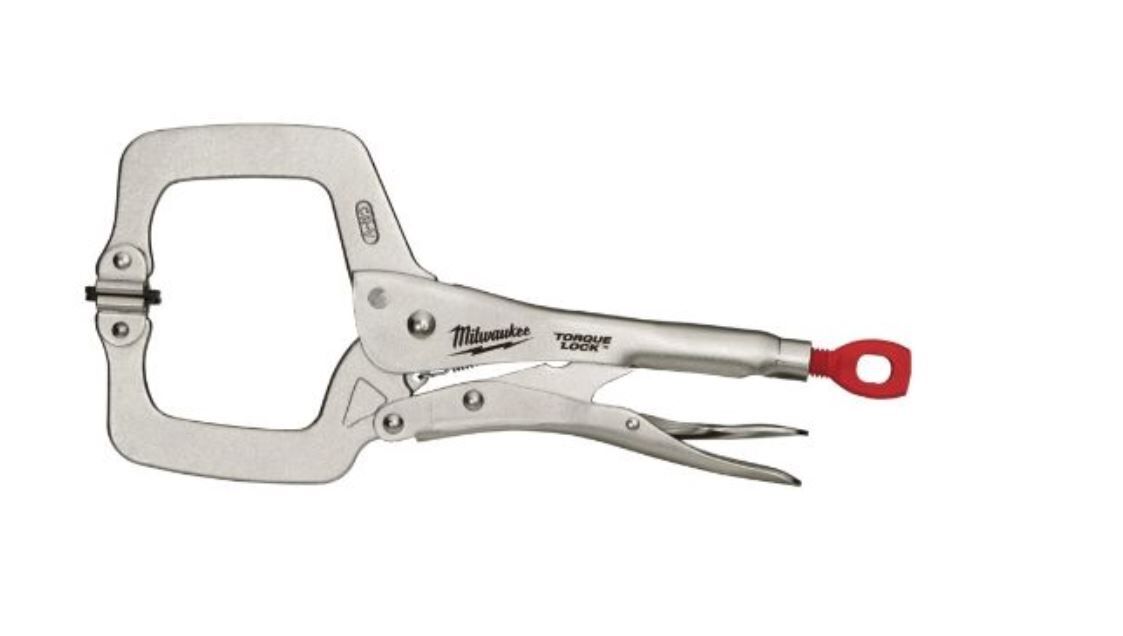 MILWAUKEE Schweißer-Gripzange TORQUELOCK bewegliche Greifbacken 280mm, SW 100mm