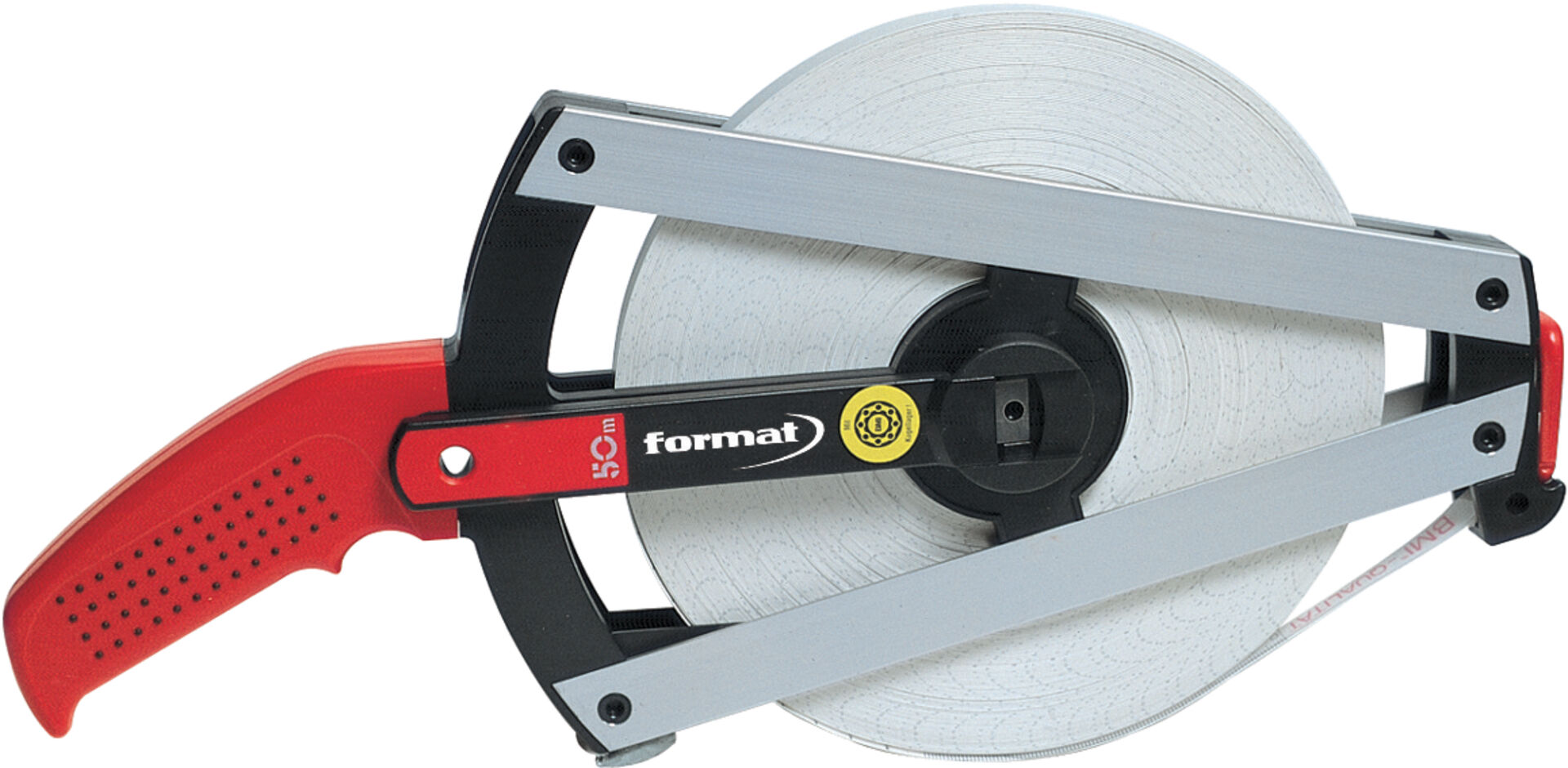 FORMAT Rahmenstahlbandmaß rostfrei 30 m x 13 mm