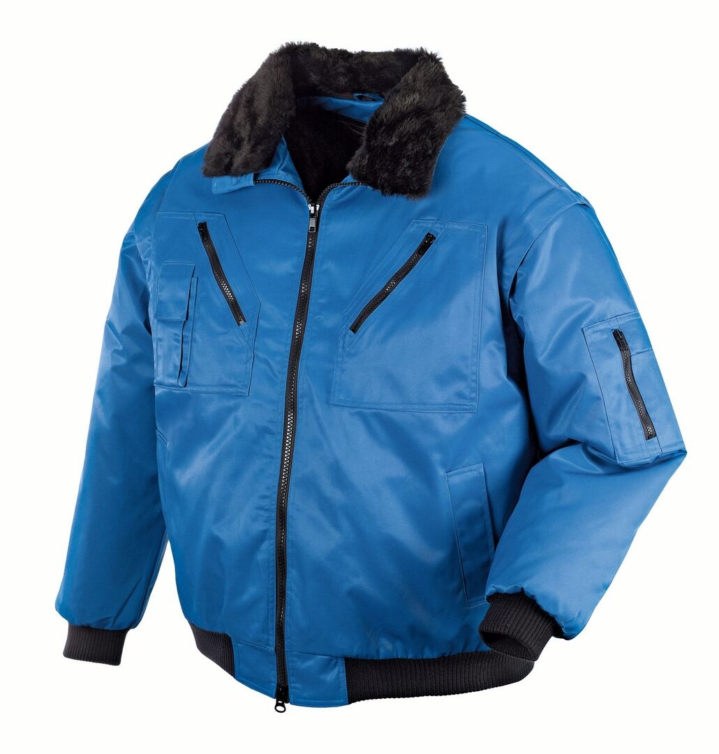 Pilotenjacke 4-in-1 Gr. M, kornblau