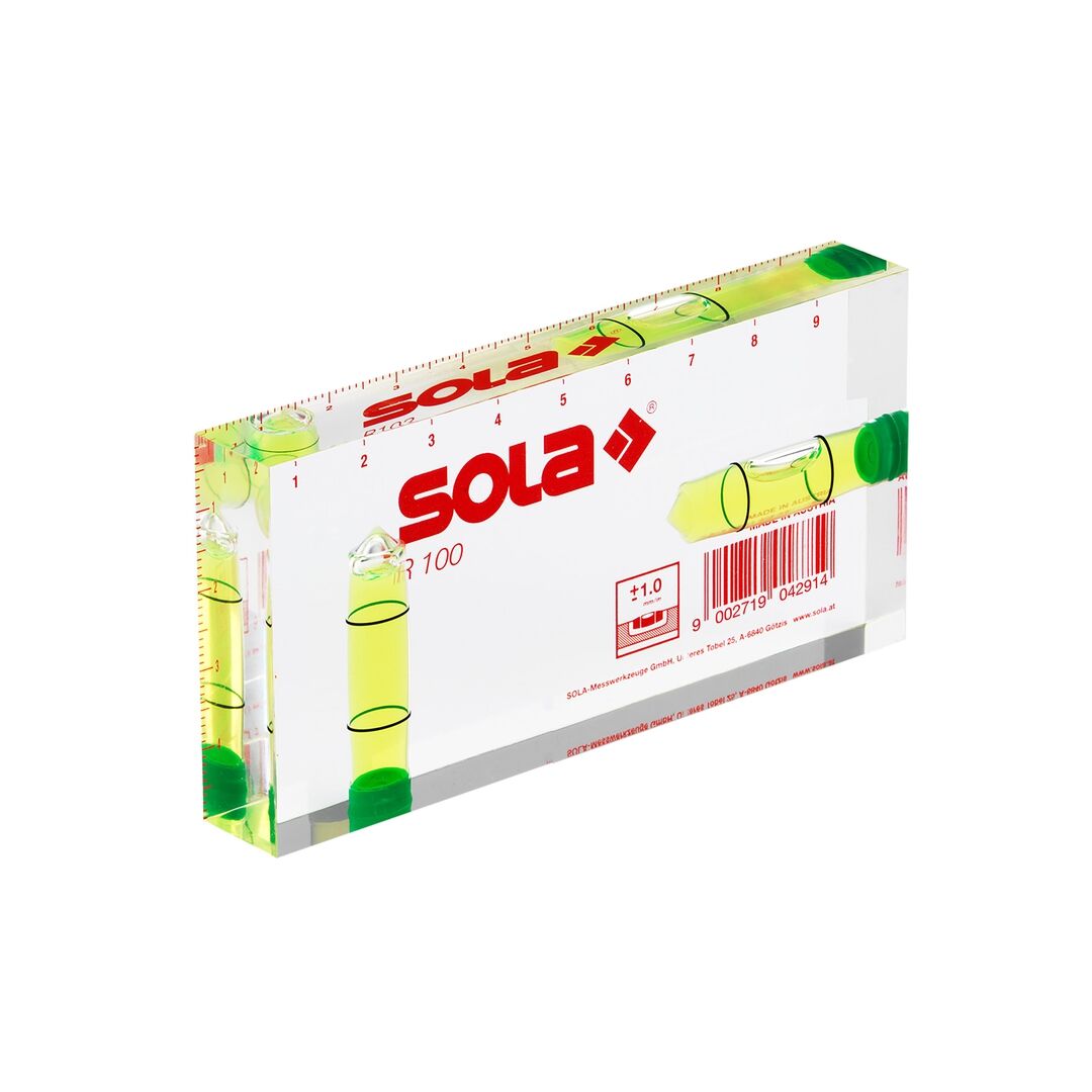 SOLA Kleinwasserwaage R100 10 cm SOLA Kleinwasserwaage R100 10 cm