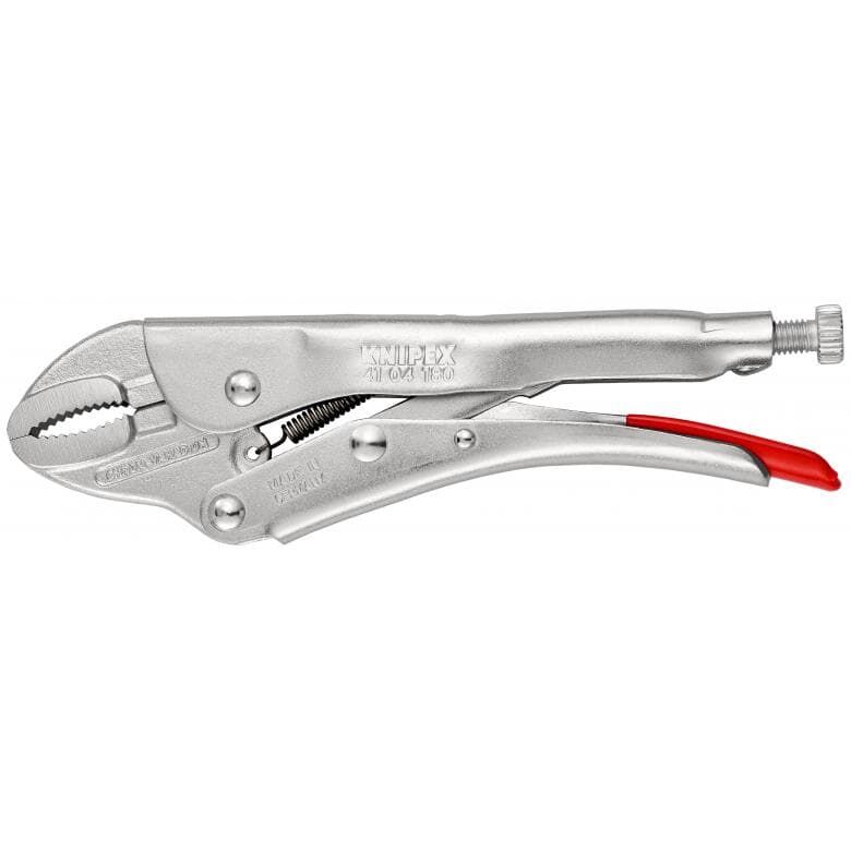 KNIPEX 41 04 180 Gripzange verzinkt 180 mm