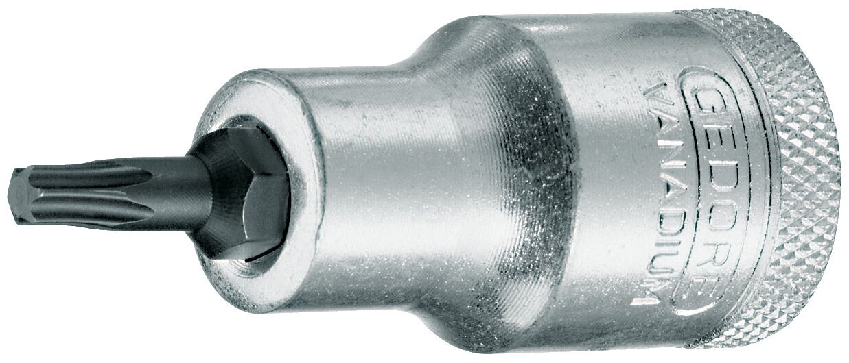 GEDORE Schraubendrehereinsatz 1/2" T20, ITX 19 T20, 6152930