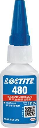 LOCTITE Sofortkleber Elastisch Nr. 480 20 G-Flasche LOCTITE Sofortkleber Elastisch Nr. 480 20 G-Flasche