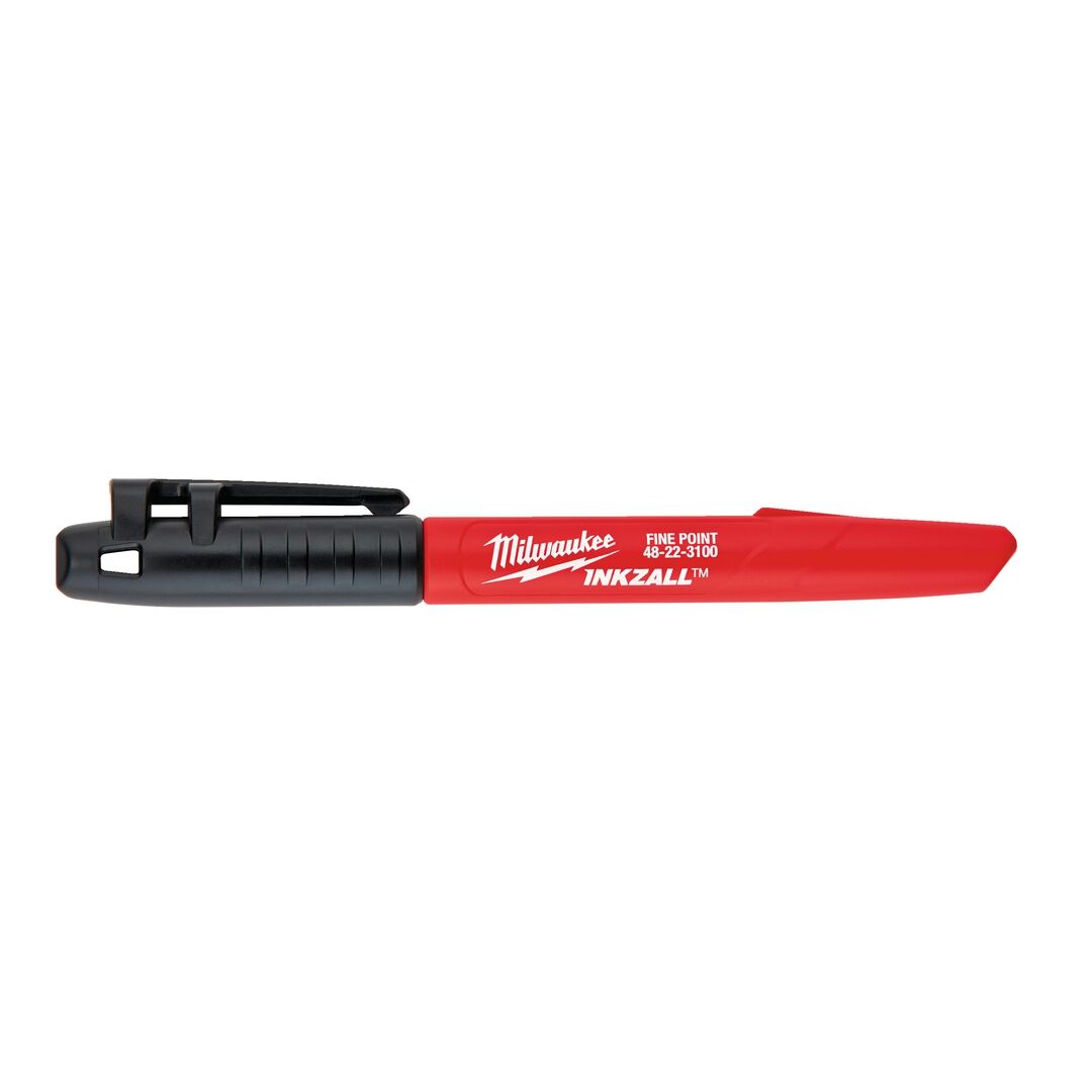 MILWAUKEE INKZALL feiner Permanentmarker schwarz MILWAUKEE INKZALL feiner Permanentmarker schwarz