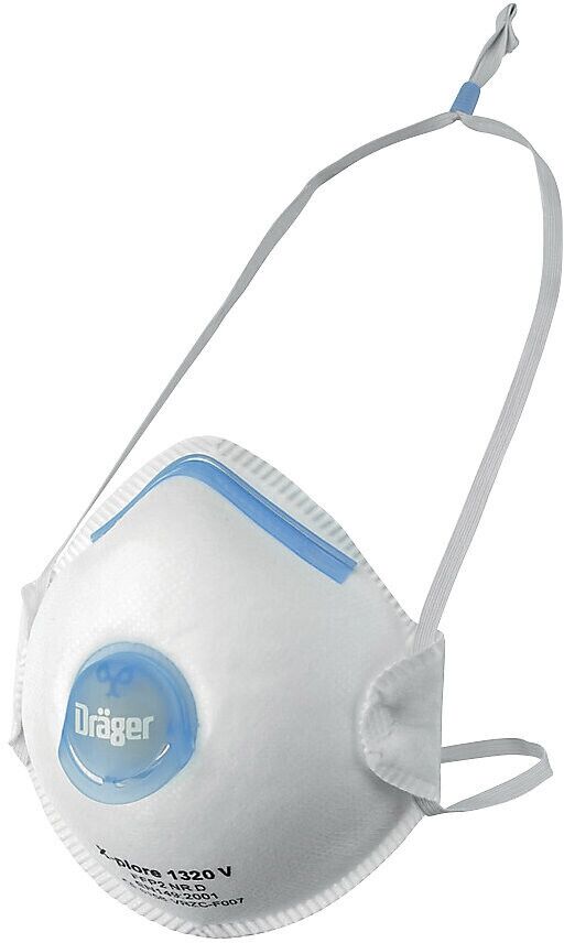 DRÄGER Atemschutzmaske X-plore 1320 V FFP2 NR D #3951214