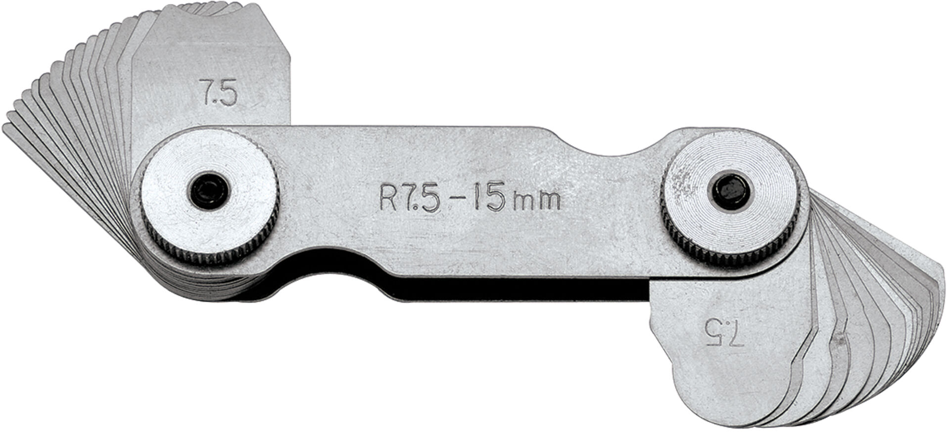 FORMAT Radienschablone 15 Blatt 15,5 - 25 mm