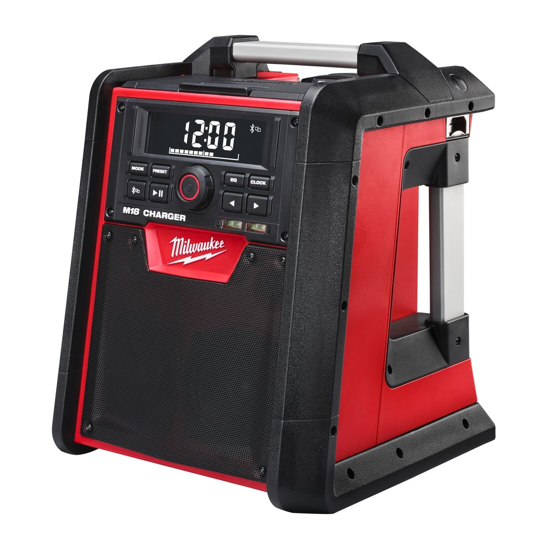MILWAUKEE Netz-/Akku-Radio, Ladefunktion M18 RC/0