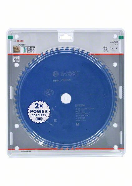 BOSCH Kreissägeblatt Expert for Wood 305x30x2,2/1,6mm 60 Z
