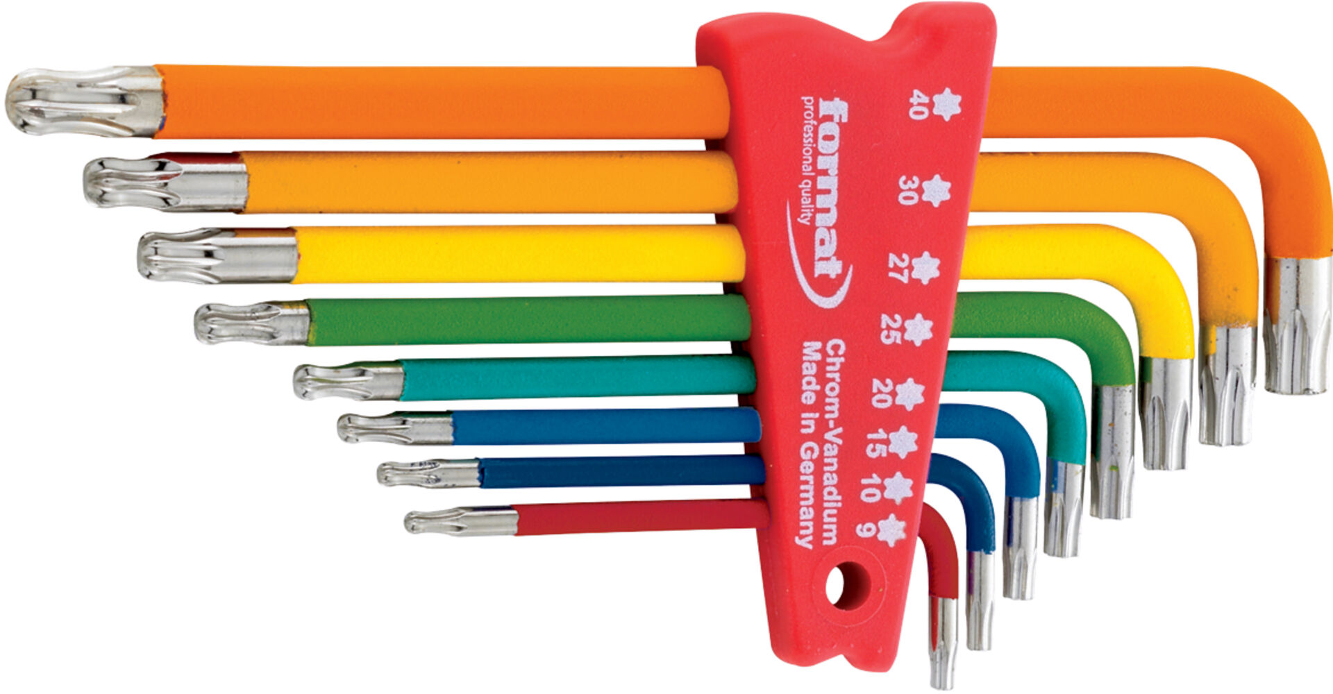 FORMAT Winkelschraubendrehersatz lackiert T9-40 FORMAT Winkelschraubendrehersatz lackiert T9-40