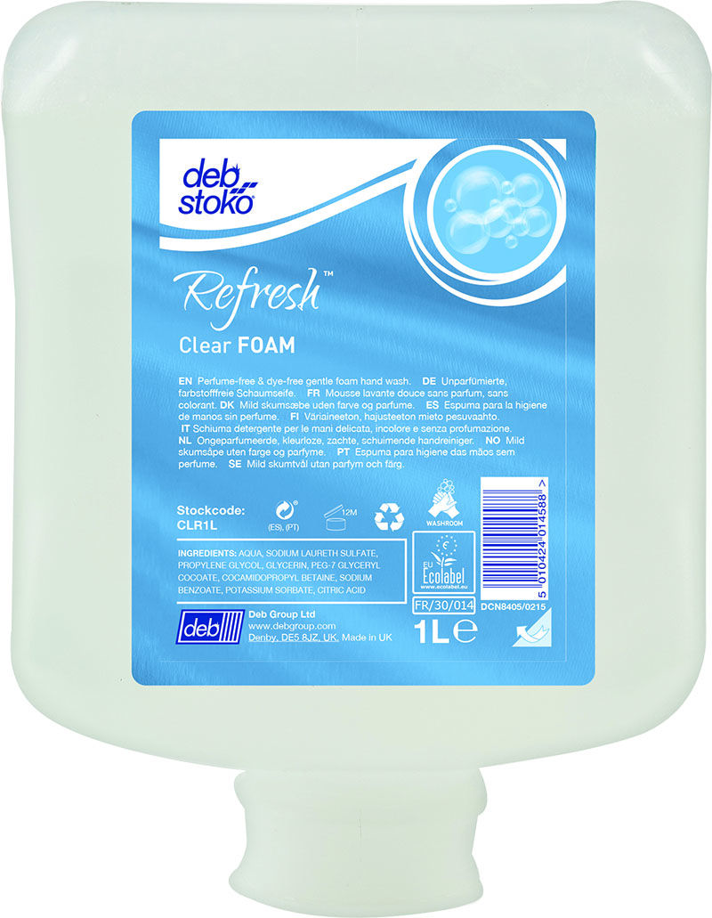 SC JOHNSON Schaumseife CLEAR FOAM PURE 1.000 ml Kartusche, CLR1L