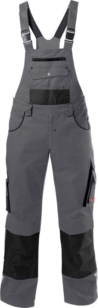 FORTIS Latzhose 24 dunkelgrau/schwarz Gr.52