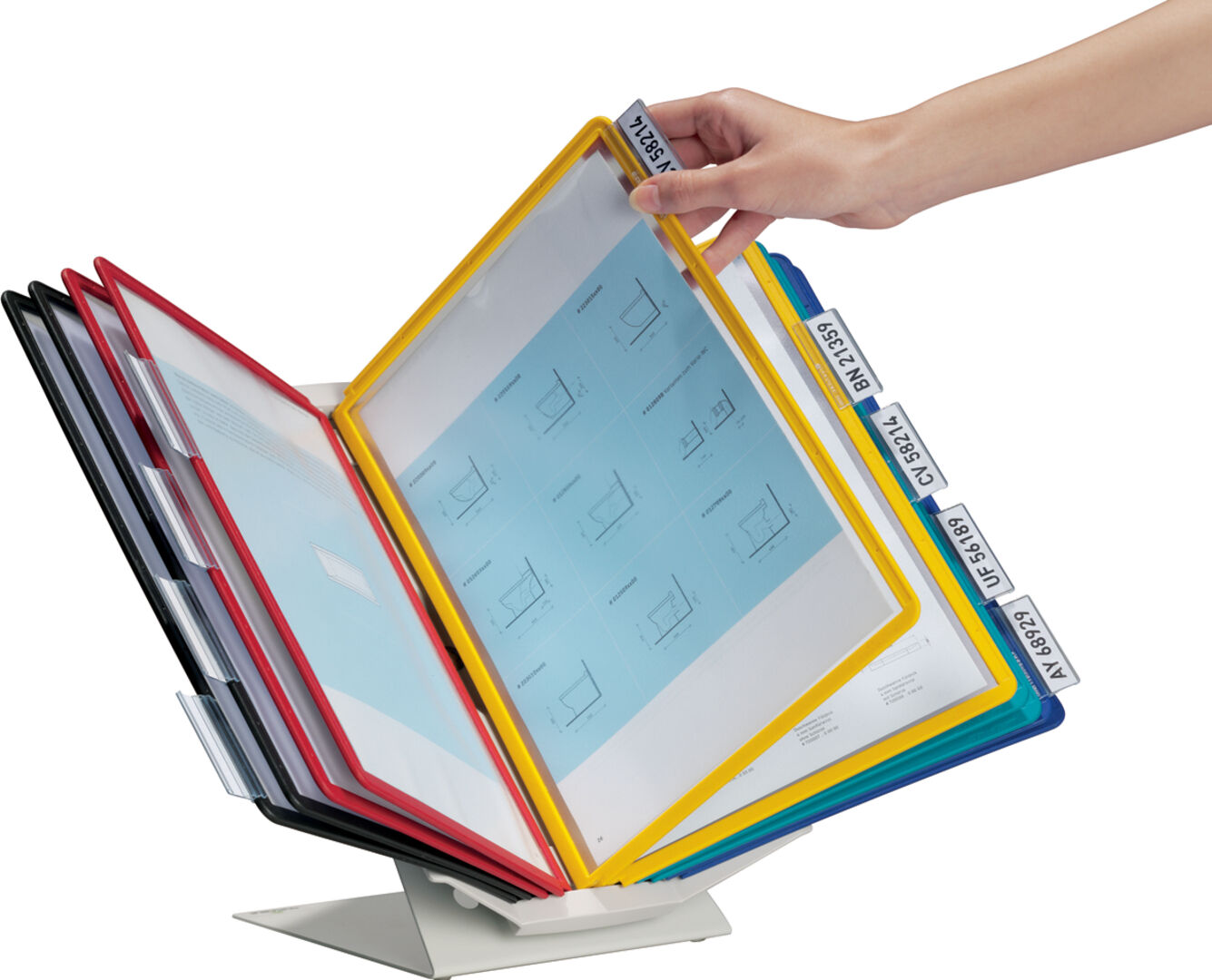 Tisch - / Wandhalter VARIO Pro 10, sortiert Tisch - / Wandhalter VARIO Pro 10, sortiert