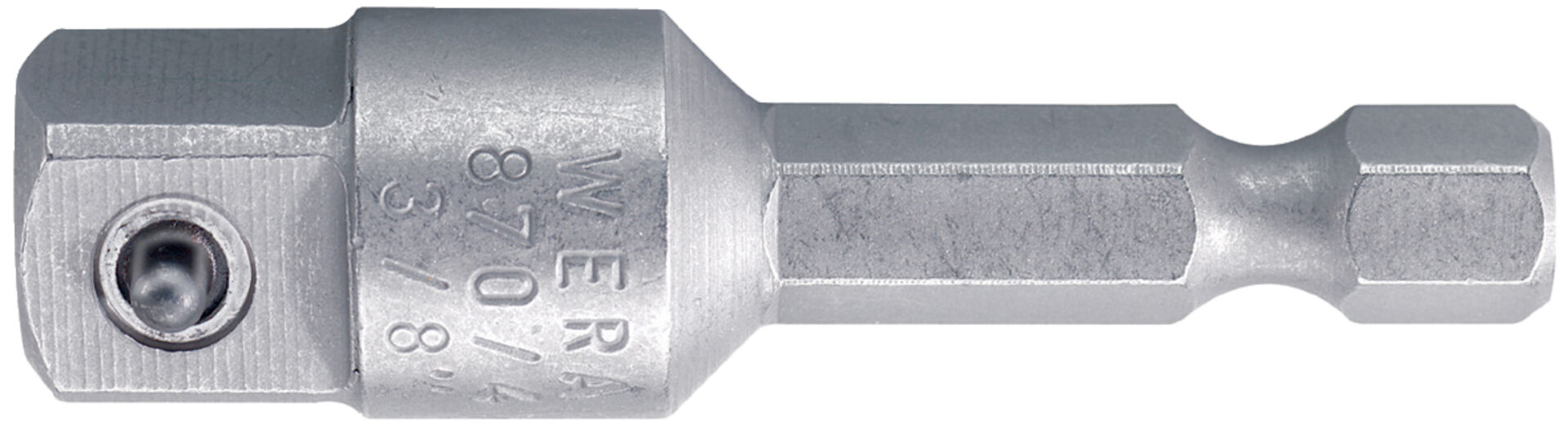 WERA Werkzeugschaft 1/4" E6,3 3/8" x50mm