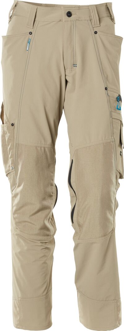 MASCOT Advanced Bundhose Stretch Gr. 76C44 hellkhaki 17179-311