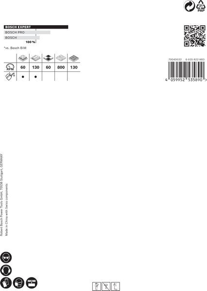 BOSCH Lochsäge EXPERT ToughMaterial 127 mm