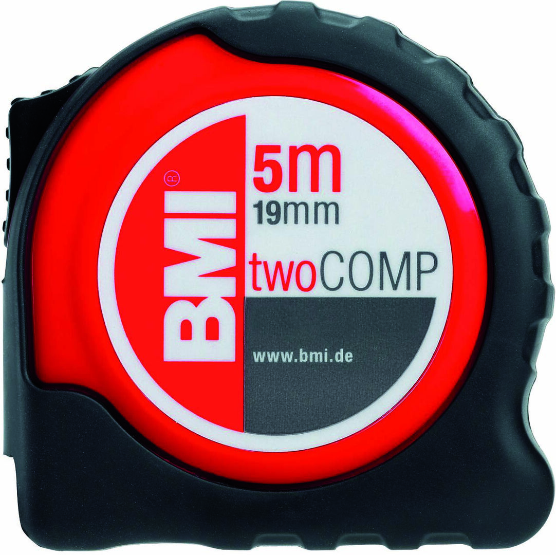 BMI Taschenbandmaß twoCOMP 5mx19mm BMI Taschenbandmaß twoCOMP 5mx19mm