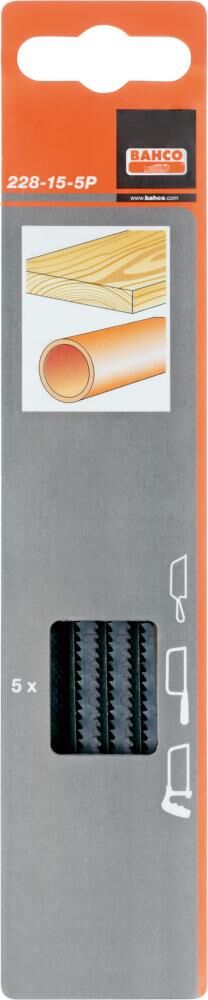 BAHCO Ersatzblatt 150mm 15Z A 5St. BAHCO Ersatzblatt 150mm 15Z A 5St.