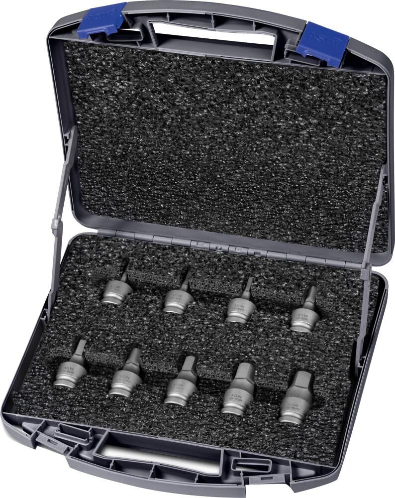 ASW Kraft-Steckschlüssel-Satz 1/2" 9tlg.