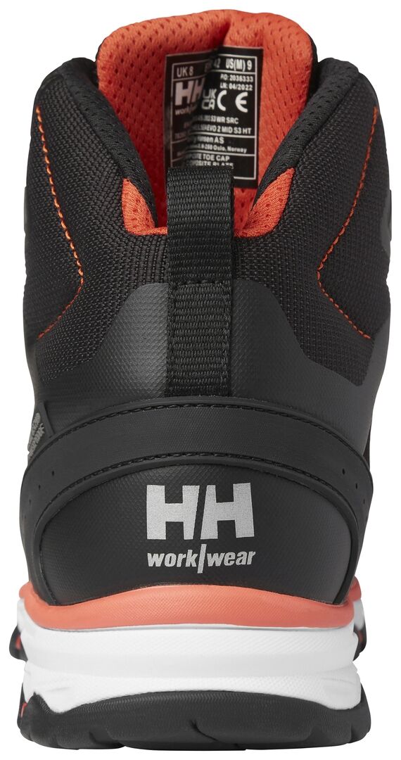 HELLY HANSEN Sicherheits-Schuh 78392 Chelsea Evo, S3 MID Gr. 44 BLACK/ORANGE HELLY HANSEN Sicherheits-Schuh 78392 Chelsea Evo, S3 MID Gr. 44 BLACK/ORANGE