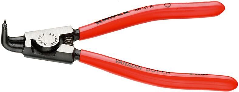KNIPEX 46 21 A21 Sicherungsringzange f. Außenringe auf Wel. schw. atra. 170 mm