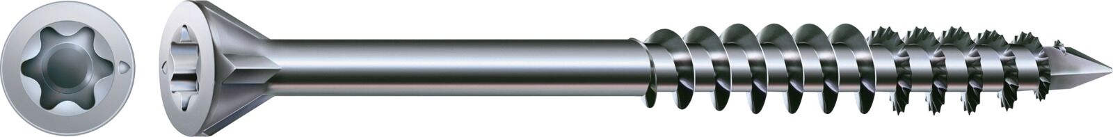 SPAX Dielenschraube Senkkopf Fraesrippen T-STAR+T10 Teilg.CUT WIROX500ST 3,5x45mm SPAX Dielenschraube Senkkopf Fraesrippen T-STAR+T10 Teilg.CUT WIROX500ST 3,5x45mm