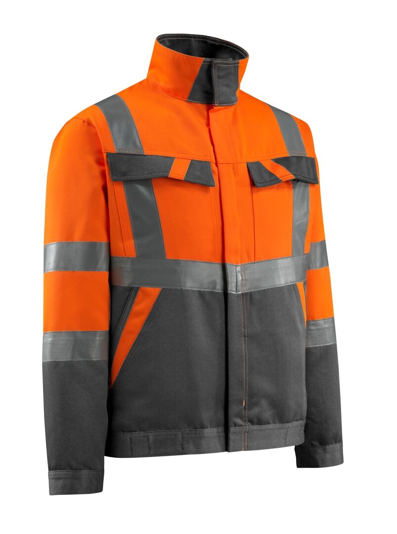 MASCOT Safe Light Jacke Forster Gr. L hi-vis or/dunkelanthr. 15909-948