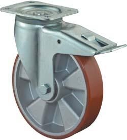 BS ROLLEN Lenkrolle mit Feststeller LB520.B90.125