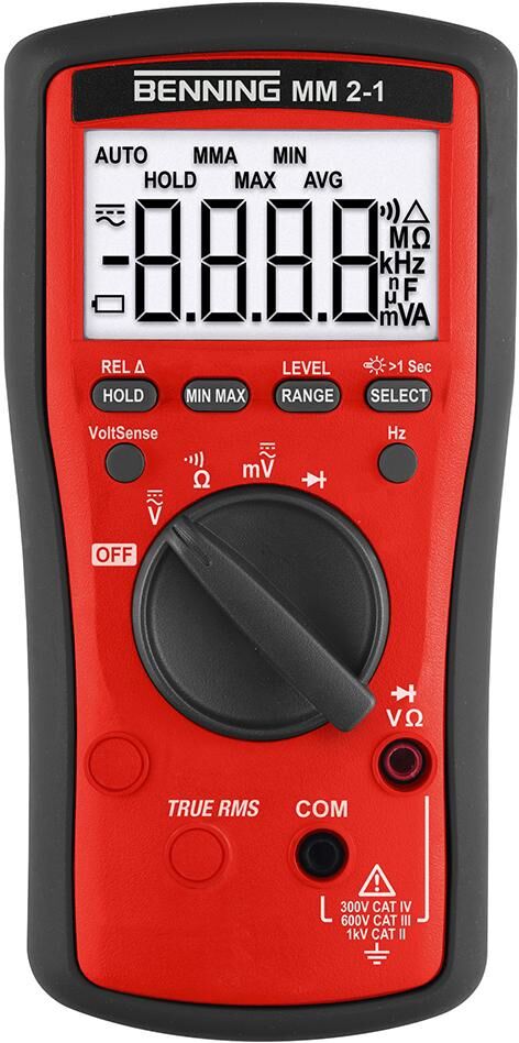 BENNING Digital-Multimetermm 2-1 BENNING Digital-Multimetermm 2-1