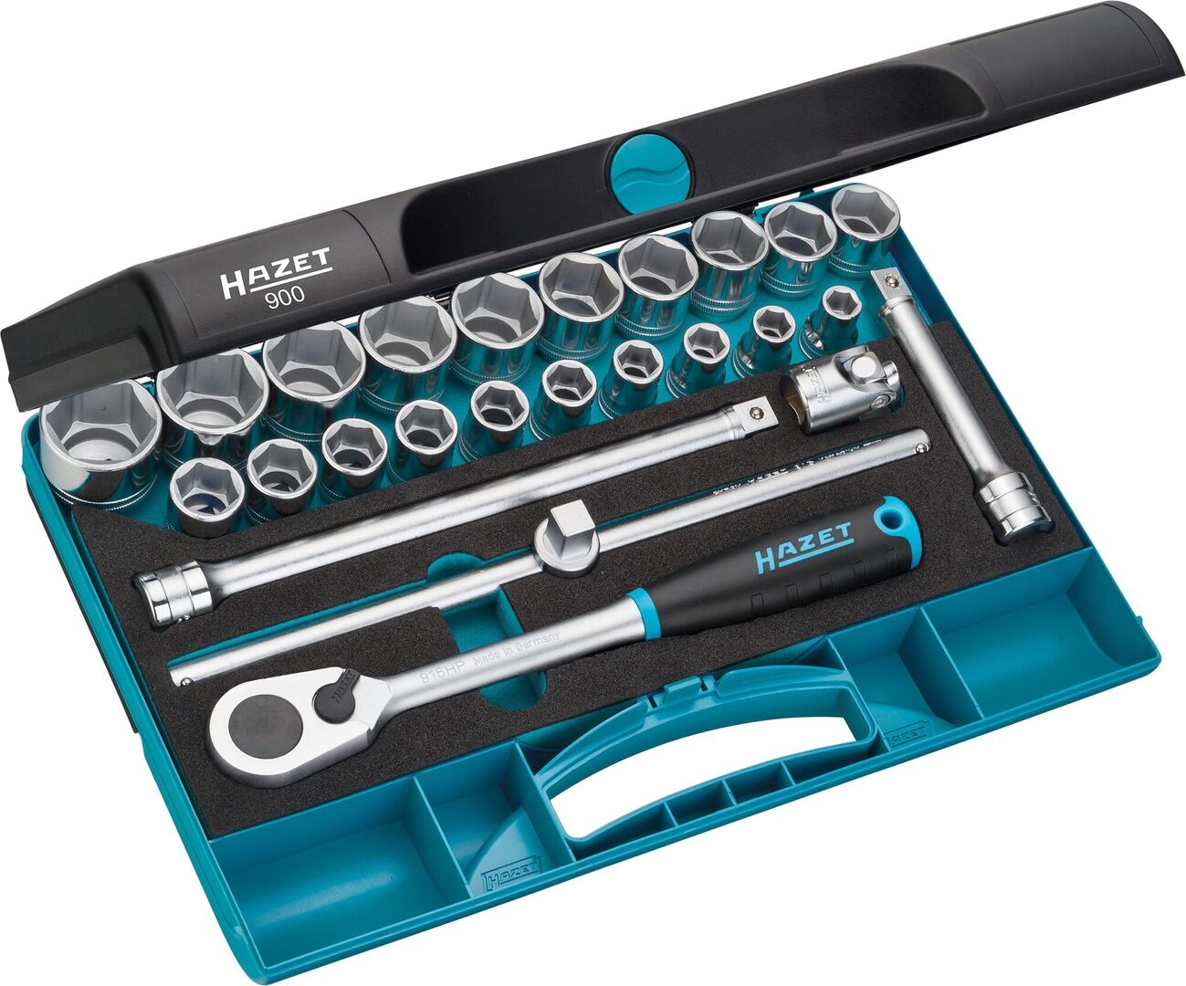 Steckschlüsselsatz 1/2" 25-tlg. Hazet